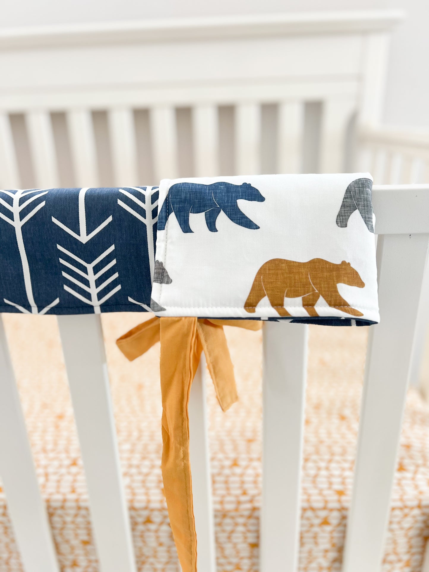 Bear Gray Gold Woodland Baby Boy Crib Bedding Nursery (Copy)