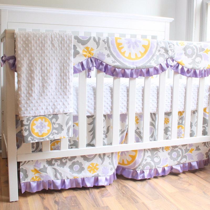 Lavender Nursery Starter Set: Crib Bedding & Nursery Decor
