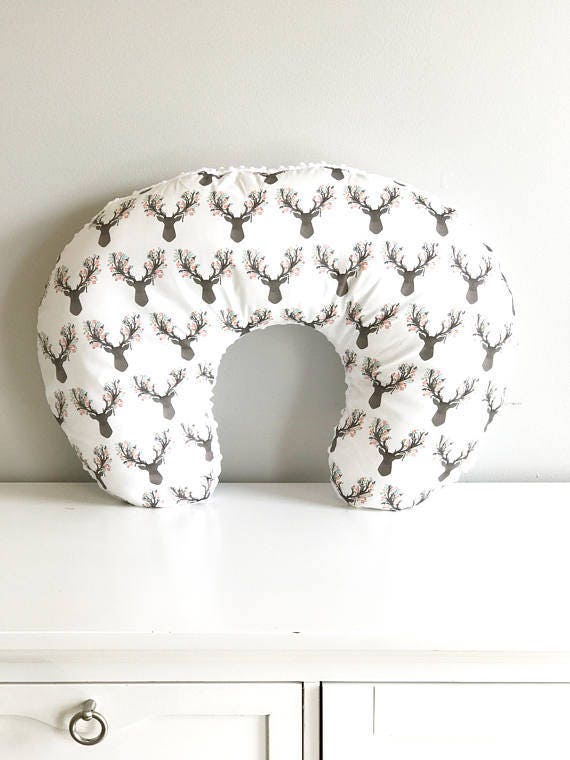 Buck Coral  Nursing Pillow Cover. Other fabrics