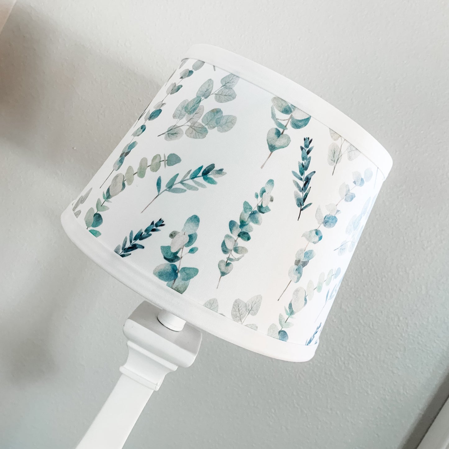 Lamp shade Eucalyptus Fern Foilage Nursery Room decor lighting
