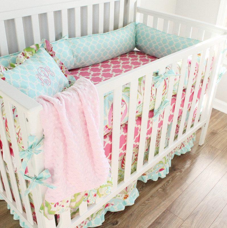 Kumari Garden Crib bedding set