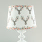 Coral Little Stag Lamp Shade