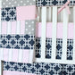 Diaper Stacker Navy Pink Gotcha Nursery accessory