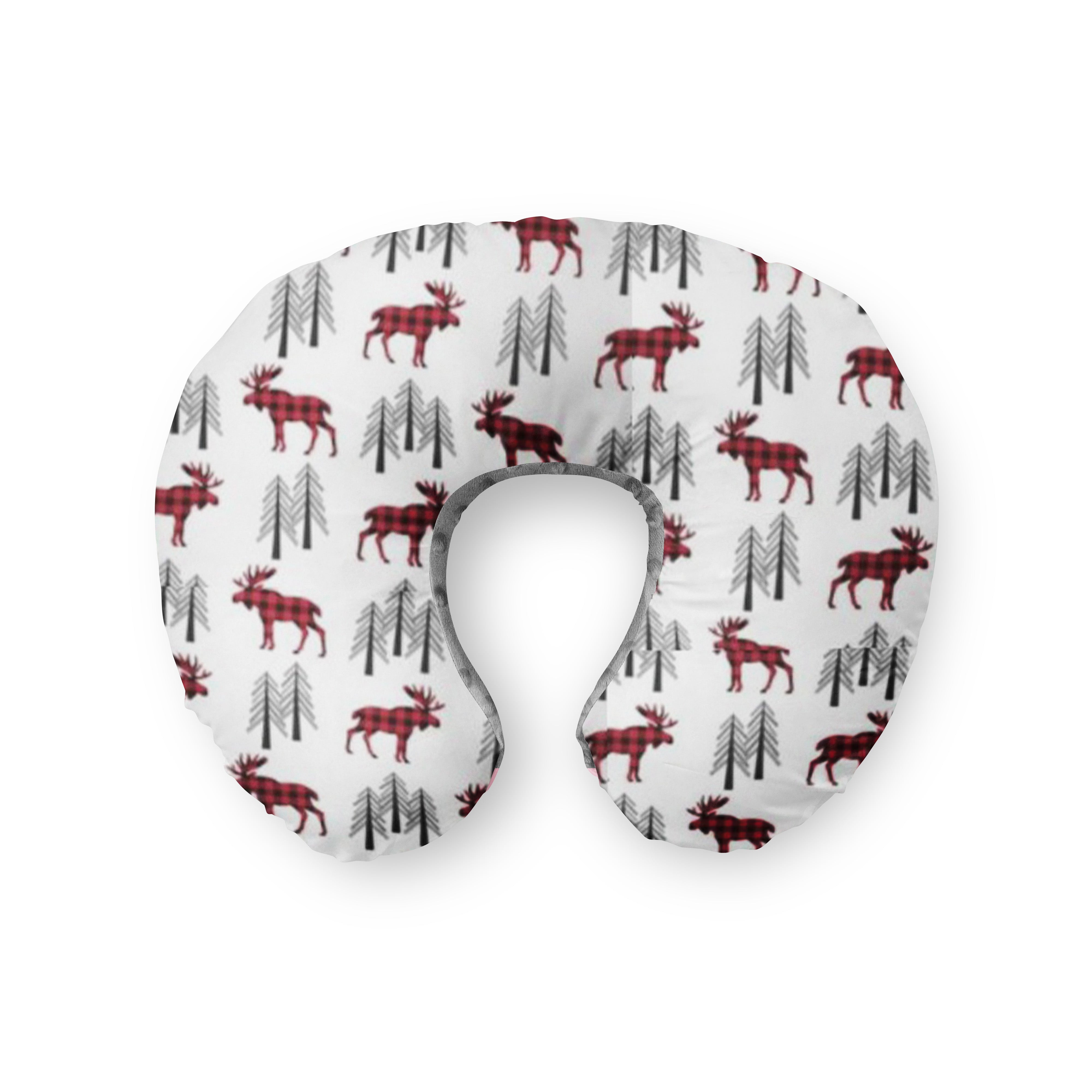 Buffalo plaid clearance boppy pillow cover